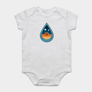 Dune Arrakis Sandworm Space Patch Baby Bodysuit